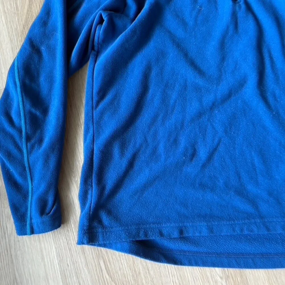 ** Mountain Hardwear quarter zip fleece pullover Blue Large